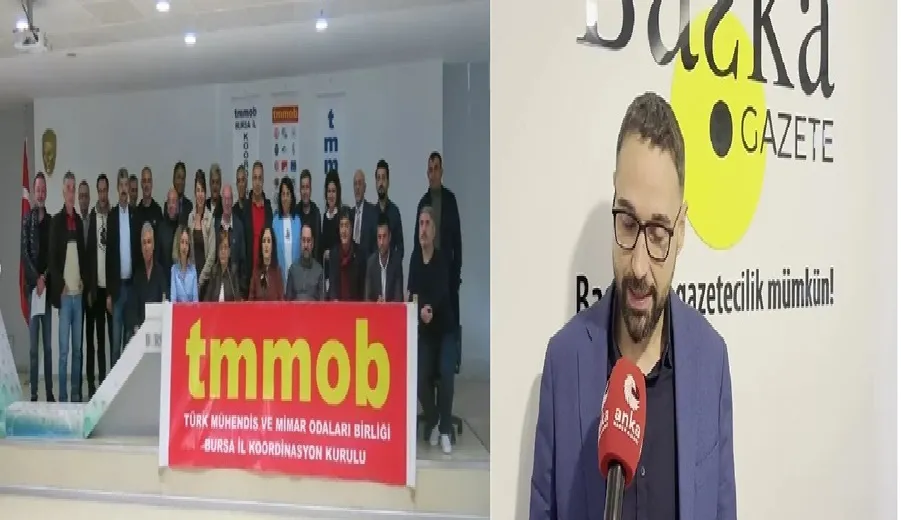 BURSA TMMOB İKK; “ÖZGÜR BASIN SUSTURULAMAZ!”