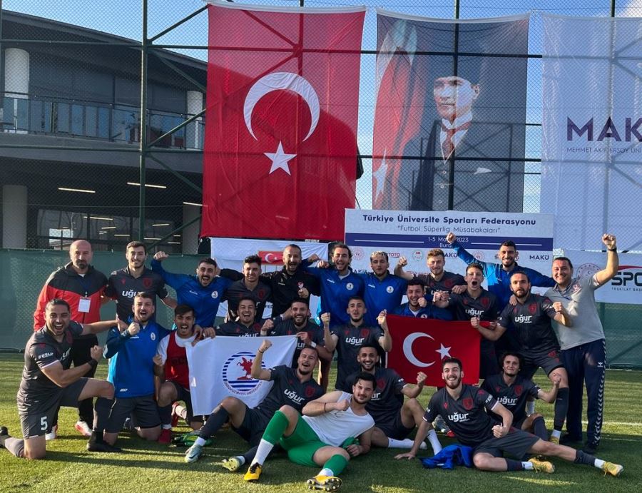 ONDOKUZ MAYIS ÜNİVERSİTESİ FUTBOL SÜPER LİG ŞAMPİYONU 