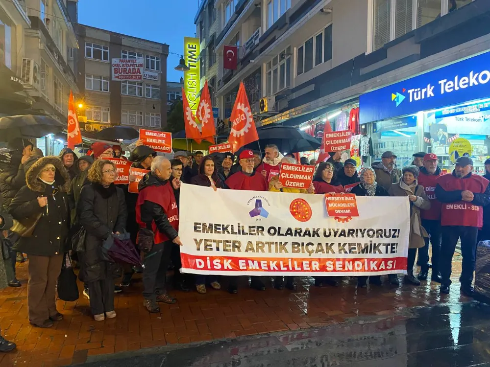 DİSK EMEKLİ-SEN SAMSUN ŞUBE BAŞKANI KUTLU; HAK VERİLMEZ ALINIR, ZAFER SOKAKLARDA KAZANLILIR!
