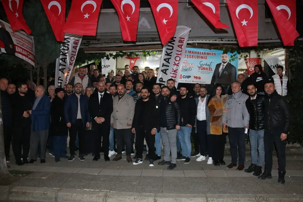 ATAKUM, KÖRFEZ MAHALLESİ SAKİNLERİ CHP ATAKUM BELEDİYE BAŞKAN ADAYI TÜRKEL’İ BAĞRINA BASTI!