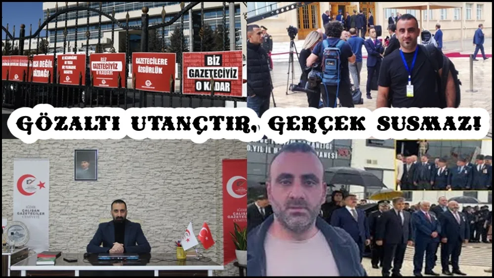 Basına Kelepçe, Gerçeğe Sansür: Gazeteciye Gözaltı Utançtır!