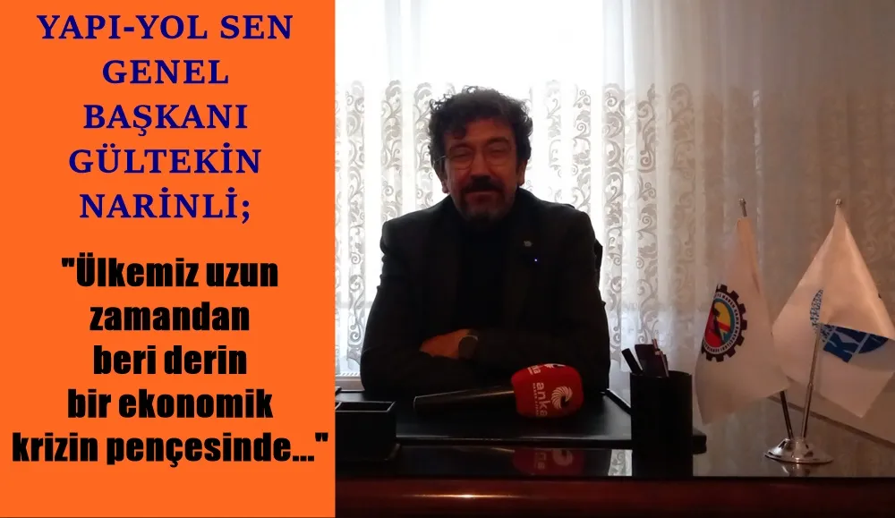 YAPI-YOL-SEN genel başkanı Narinli; Ülke genelinde genel grev, genel direniş başlığı altında Nisan-Mayıs aylarında büyük eylem yapılması gerektiğini düşünüyoruz.