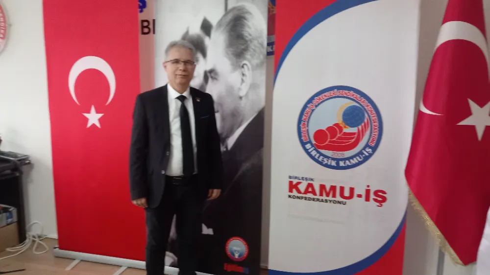 Birleşik Kamu-İş Konfederasyonu Samsun şube başkanı Altuntaş: Türk Telekom üzerinden yapılan sendikal ayrımcılık suçtur.