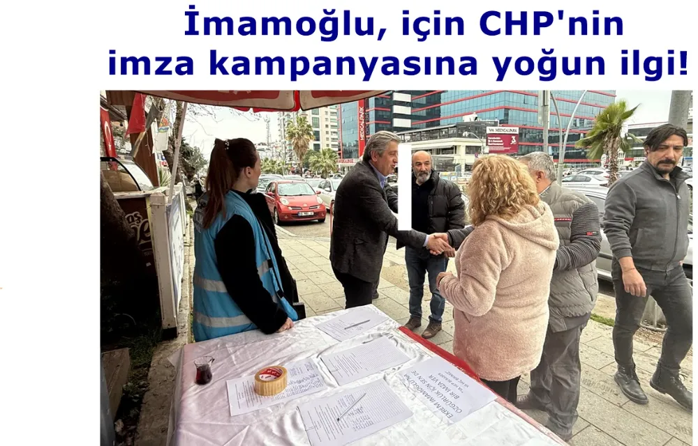  CHP’li Samsun Milletvekili Çan: Ekrem İmamoğlu‘nun esaretten kurtulmasına muhalefet, oluşturuyoruz ve geliştiriyoruz 