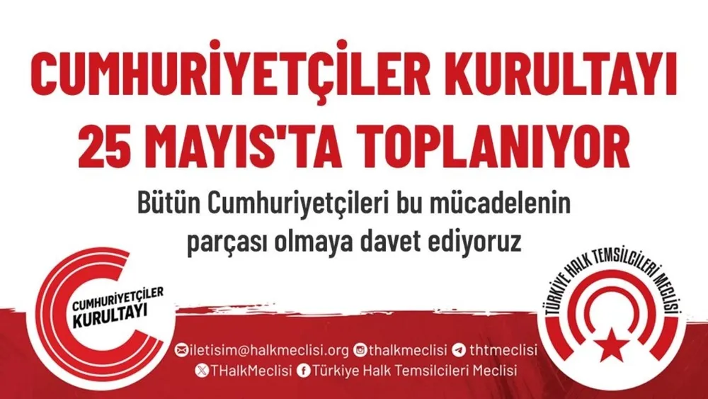 Cumhuriyetçilerin birliği için Cumhuriyetçiler Kurultayı’na!