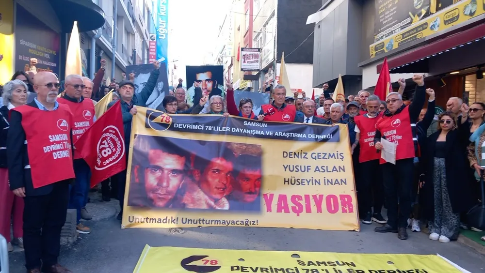 Devrimci 78’liler Derneği Samsun şube başkanı Kolukısa: Mücadeleleri rehberimiz olanlara sözümüzdür!