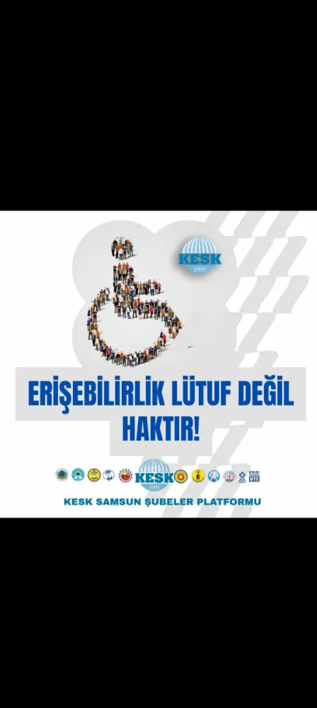 KESK Samsun dönem sözcüsü Özcan Çelik; 