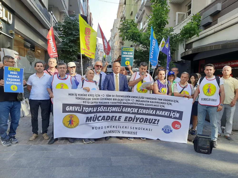 BES Samsun şube başkanı Bahtiyar Akıncı: “Yoksullaştırma politikaları en çok kadınları ve çocukları mağdur ediyor!”