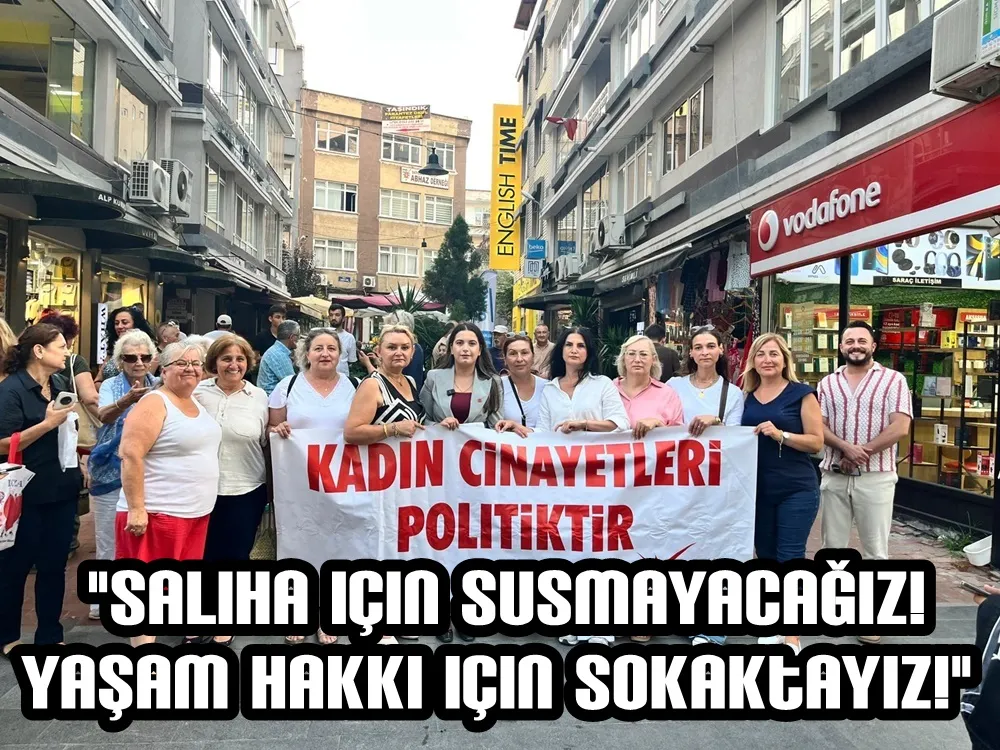 Kadın Cinayetlerine Karşı Sessiz Kalmıyoruz!