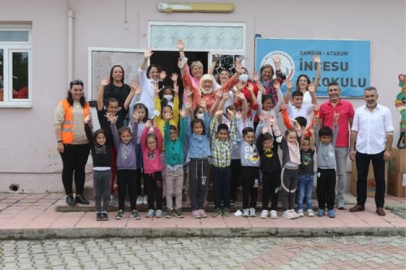 Atakum Belediyesi’nden öğrencilere sürpriz