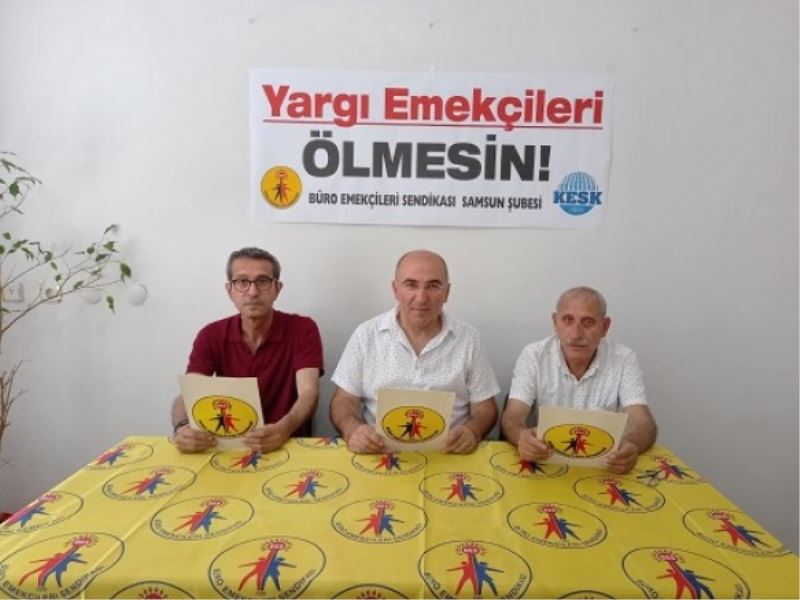 BES SAMSUN ŞUBE BAŞKANI TULUK; ADLAET PERSONELLERİNDE İNTİHAR VAKALARI %100 ARTTI!
